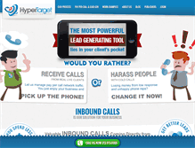 Tablet Screenshot of hypertargetmarketing.com
